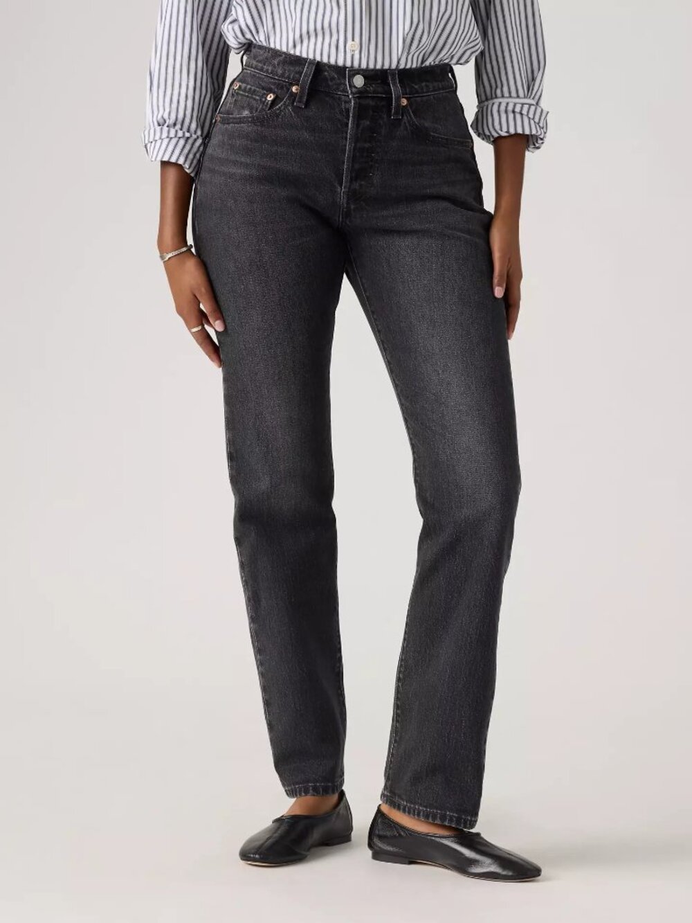 LEVI'S 501 curve jeans in memories of you (sz25)